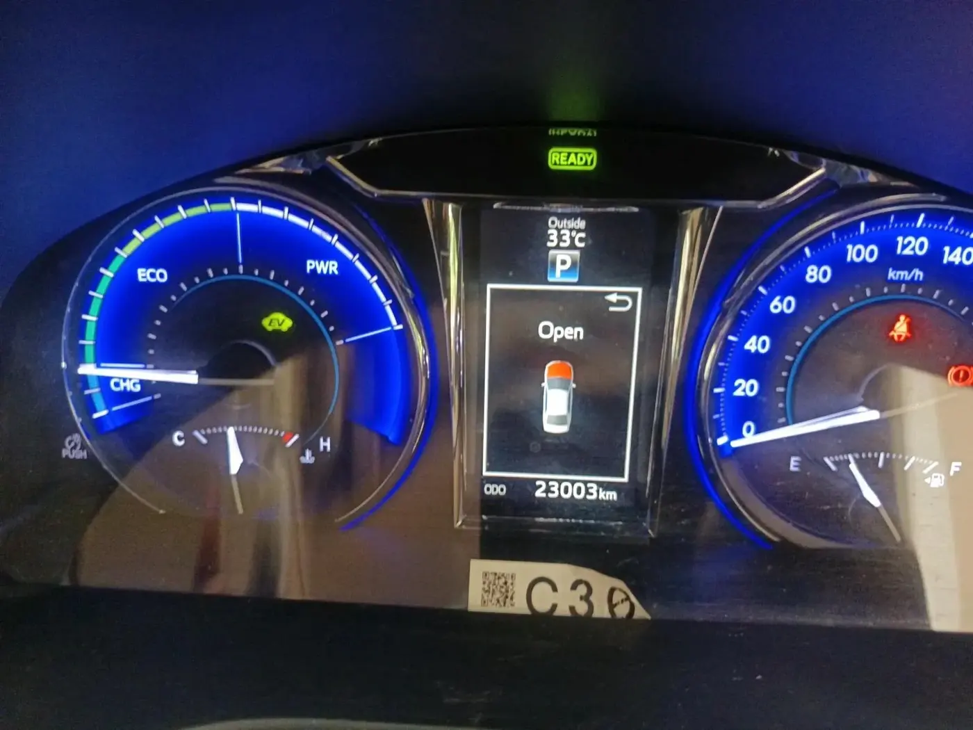 2016 Toyota Camry HYBRID, Hybrid, Automatic, 23,003 km, interior