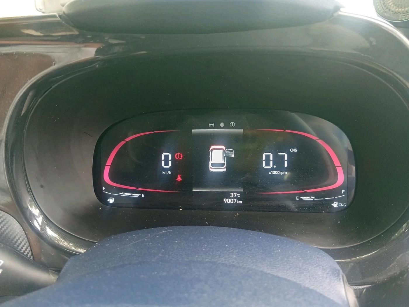 2026 Hyundai EXTER HX 8 CNG Manual, CNG, Manual, 9,007 km, interior