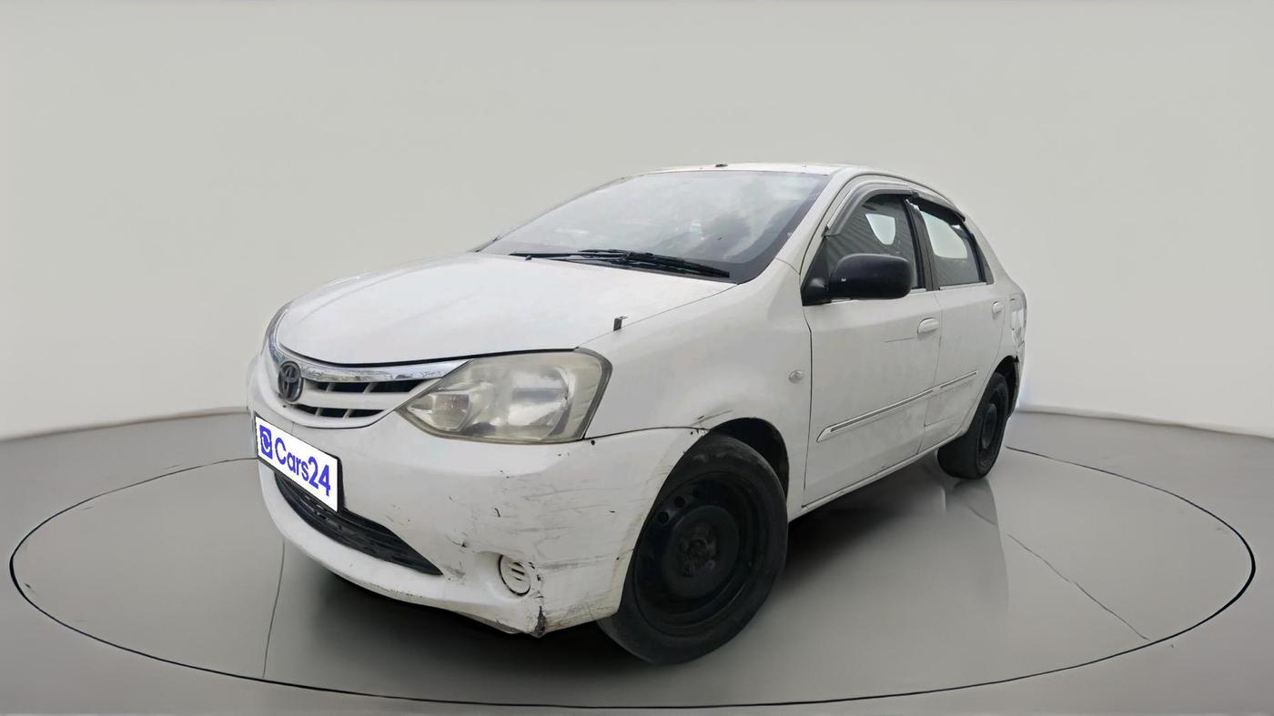2011 Toyota Etios G, Petrol, Manual, 1,04,470 km, exterior
