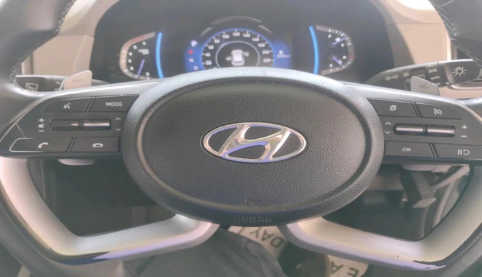 2021 Hyundai Creta SX (O) AT 1.5 DIESEL, Diesel, Automatic, 1,30,630 km, interior