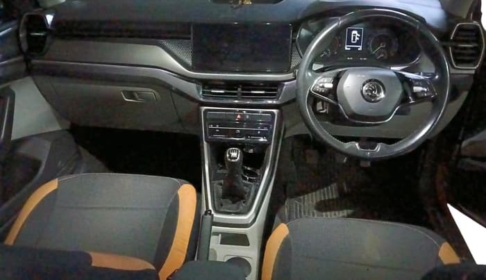 2021 Skoda KUSHAQ AMBITION 1.0L TSI MT, Petrol, Manual, 26,622 km, interior