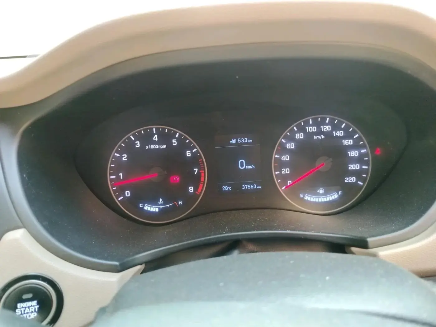 2019 Hyundai Elite i20 ASTA 1.2 (O), Petrol, Manual, 37,563 km, interior