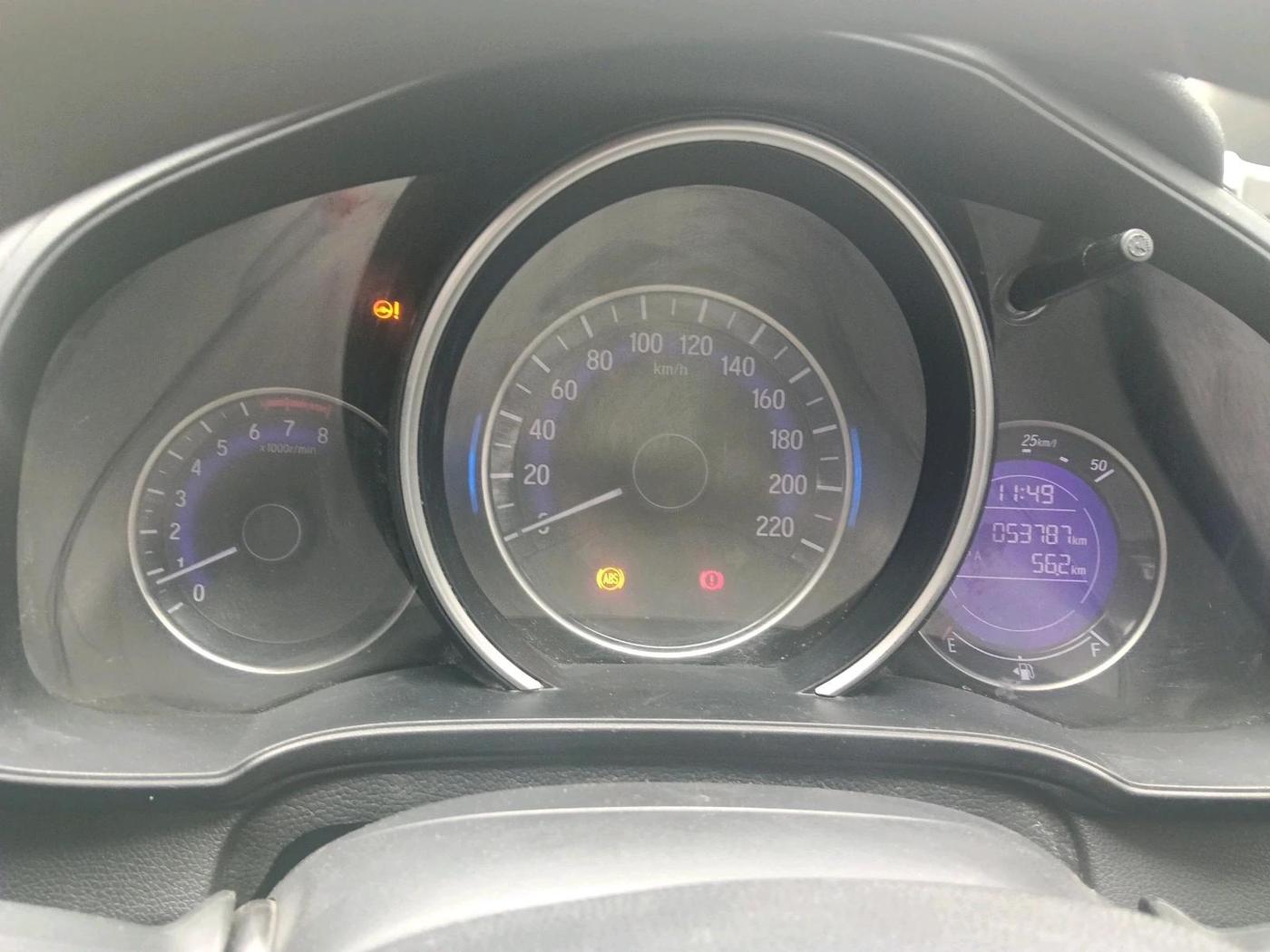 2018 Honda WR-V 1.2L I-VTEC EDGE EDITION PLUS, Petrol, Manual, 53,787 km, interior