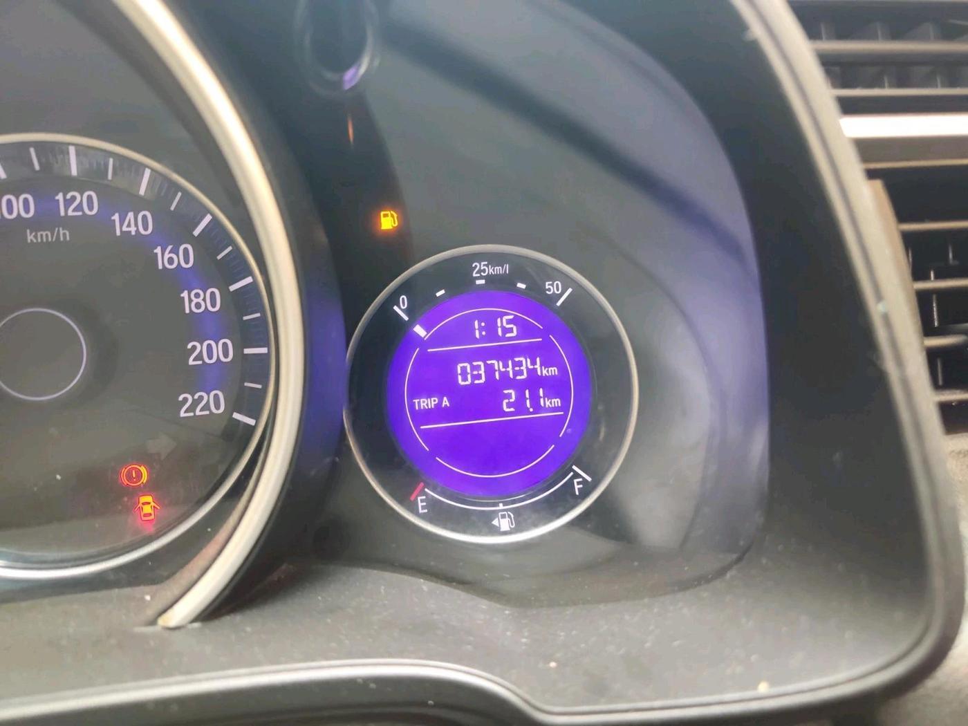 2017 Honda Jazz 1.2L I-VTEC SV, CNG, Manual, 37,434 km, interior