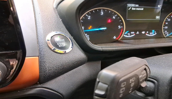 2021 Ford Ecosport TITANIUM 1.5L SPORTS(SUNROOF) DIESEL, Diesel, Manual, 1,03,389 km, interior