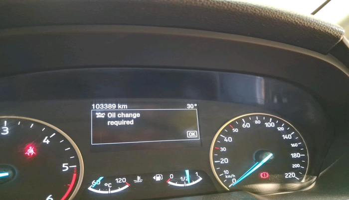 2021 Ford Ecosport TITANIUM 1.5L SPORTS(SUNROOF) DIESEL, Diesel, Manual, 1,03,389 km, interior