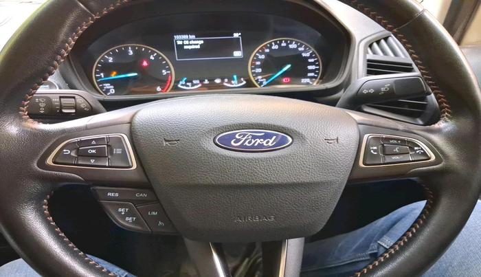 2021 Ford Ecosport TITANIUM 1.5L SPORTS(SUNROOF) DIESEL, Diesel, Manual, 1,03,389 km, interior