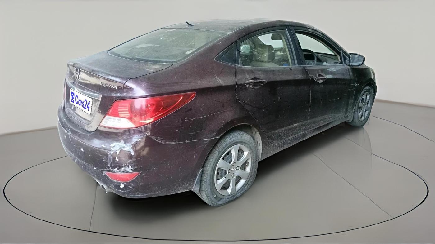 2011 Hyundai Verna FLUIDIC 1.6 VTVT EX, Petrol, Manual, 1,09,026 km, exterior