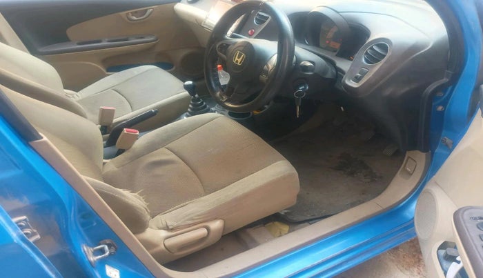 2012 Honda Brio V MT, Petrol, Manual, 77,212 km, interior