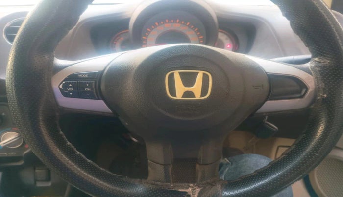 2012 Honda Brio V MT, Petrol, Manual, 77,212 km, interior