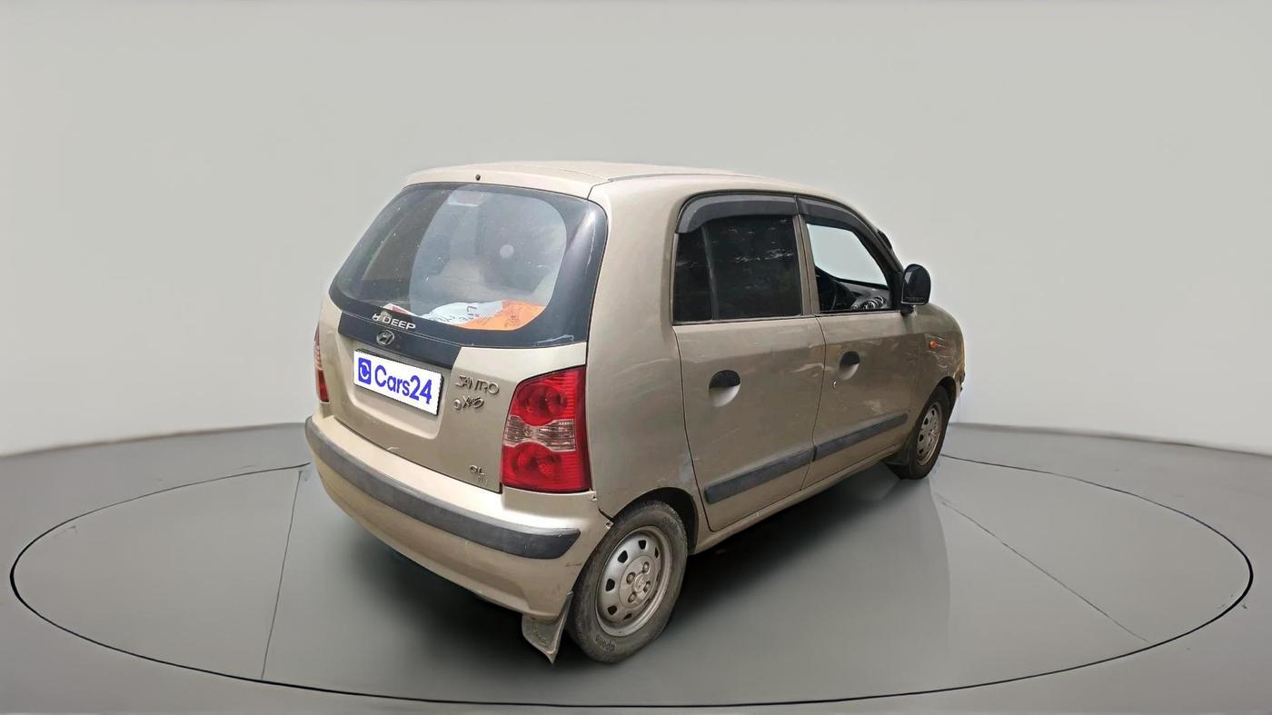 2011 Hyundai Santro Xing GL PLUS, CNG, Manual, 81,140 km, exterior