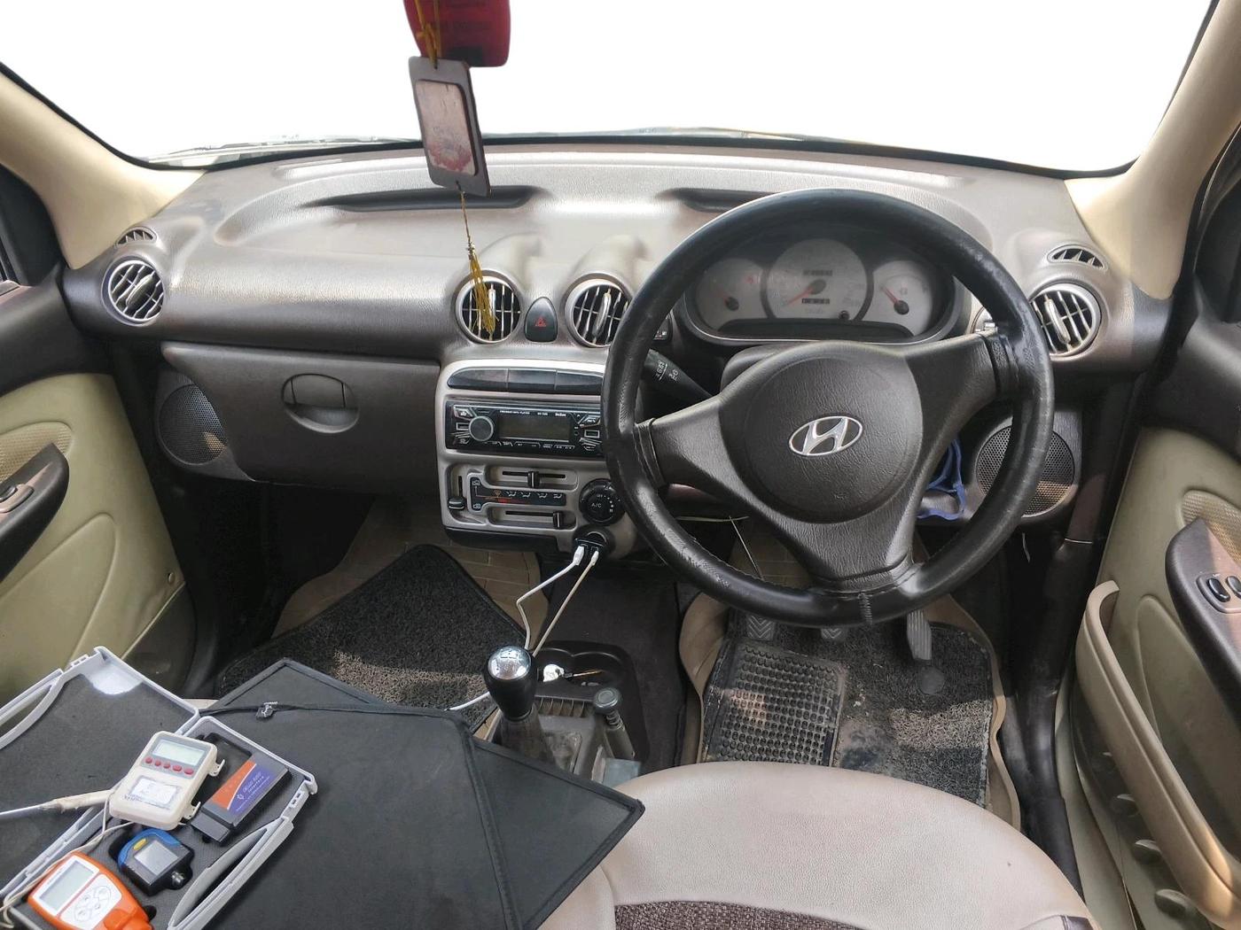 2011 Hyundai Santro Xing GL PLUS, CNG, Manual, 81,140 km, interior