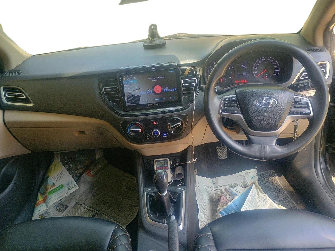 2022 Hyundai Verna S PLUS 1.5 VTVT, Petrol, Manual, 59,335 km, interior