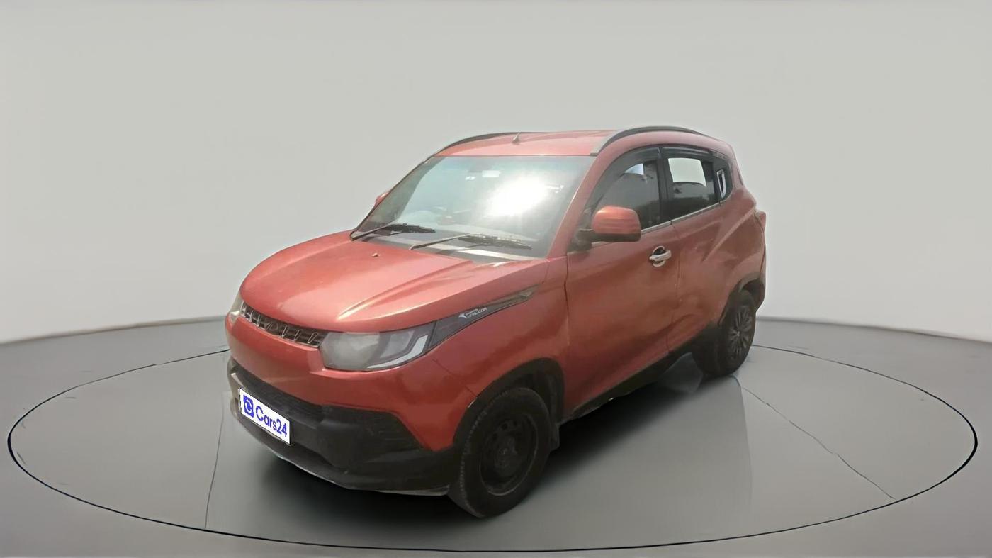 2016 Mahindra Kuv100 K6 PLUS 6 STR, Petrol, Manual, 51,048 km, exterior