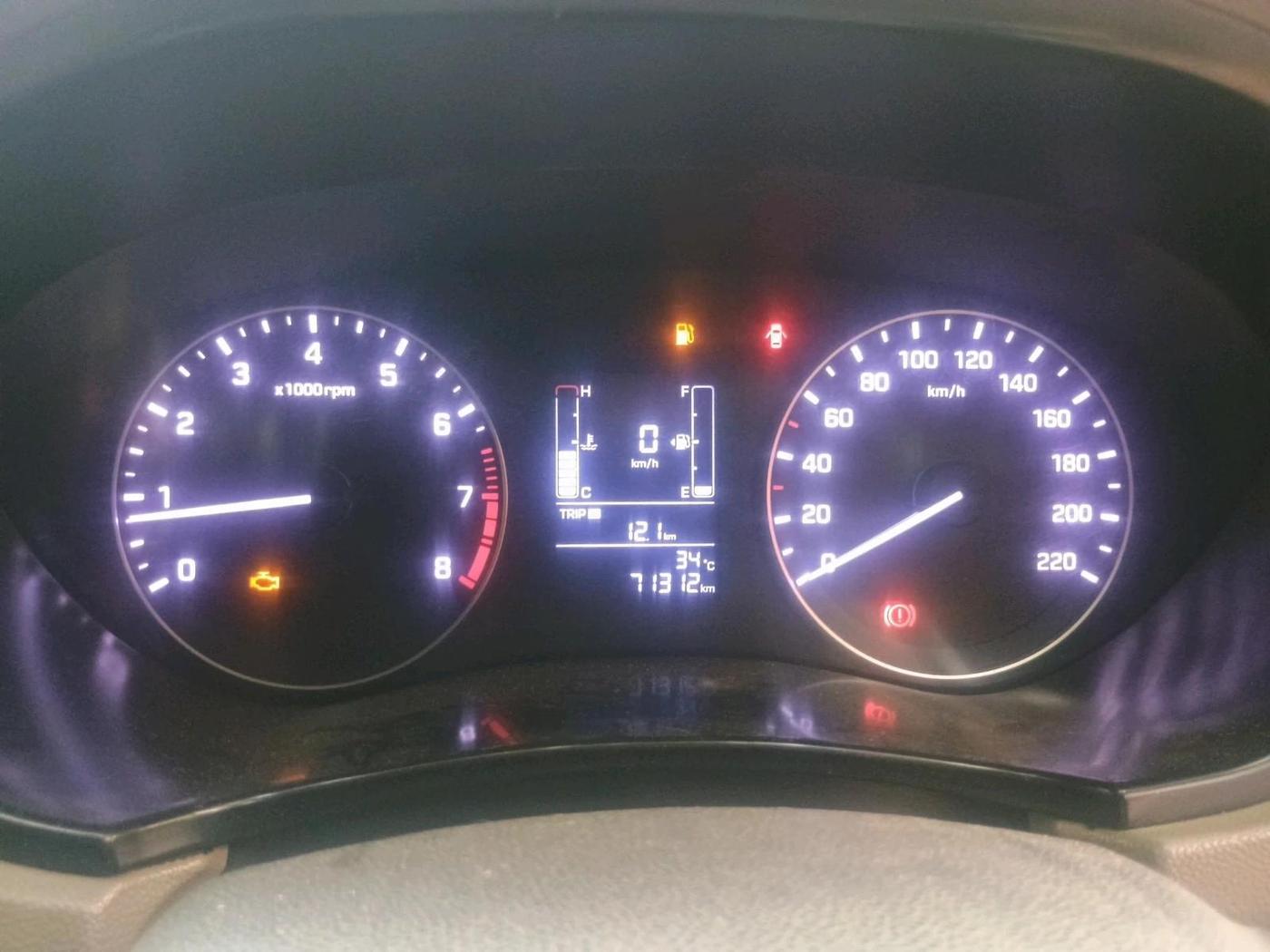2015 Hyundai Elite i20 MAGNA 1.2, CNG, Manual, 71,312 km, interior