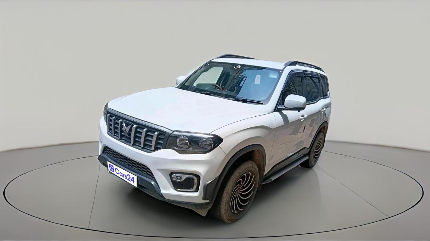 2022 Mahindra SCORPIO-N Z4 PETROL AT 7 STR, Petrol, Automatic, 19,756 km, exterior