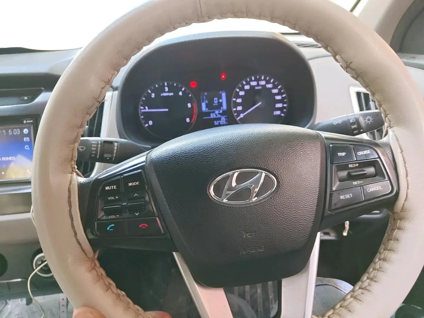 2019 Hyundai Creta E PLUS 1.4 DIESEL, Diesel, Manual, 53,000 km, interior