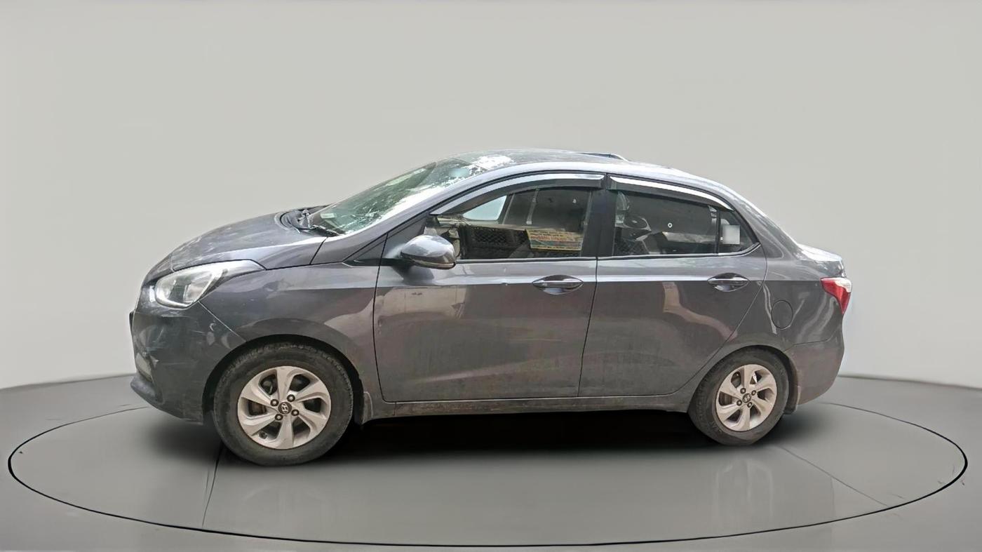 2018 Hyundai Xcent SX 1.2, CNG, Manual, 1,21,486 km, exterior