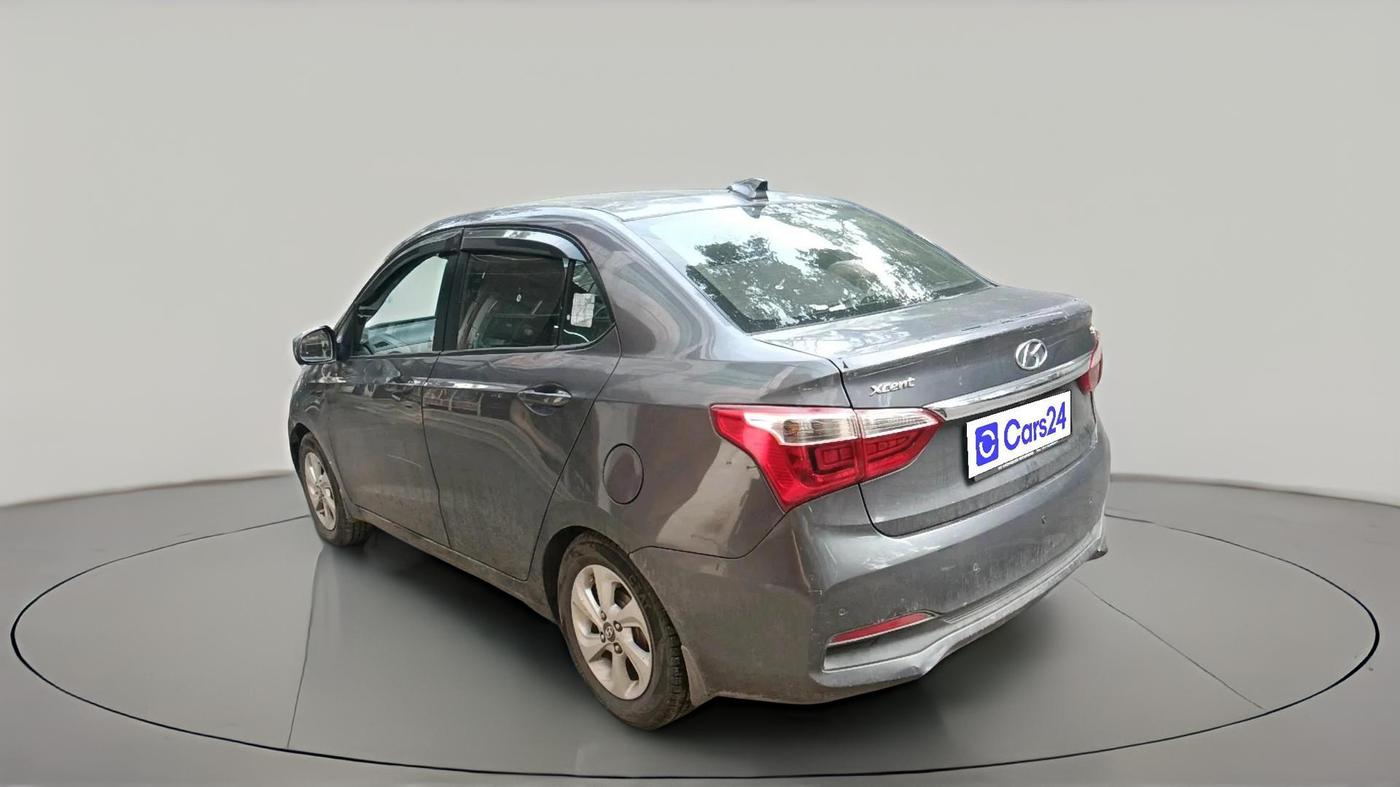 2018 Hyundai Xcent SX 1.2, CNG, Manual, 1,21,486 km, exterior