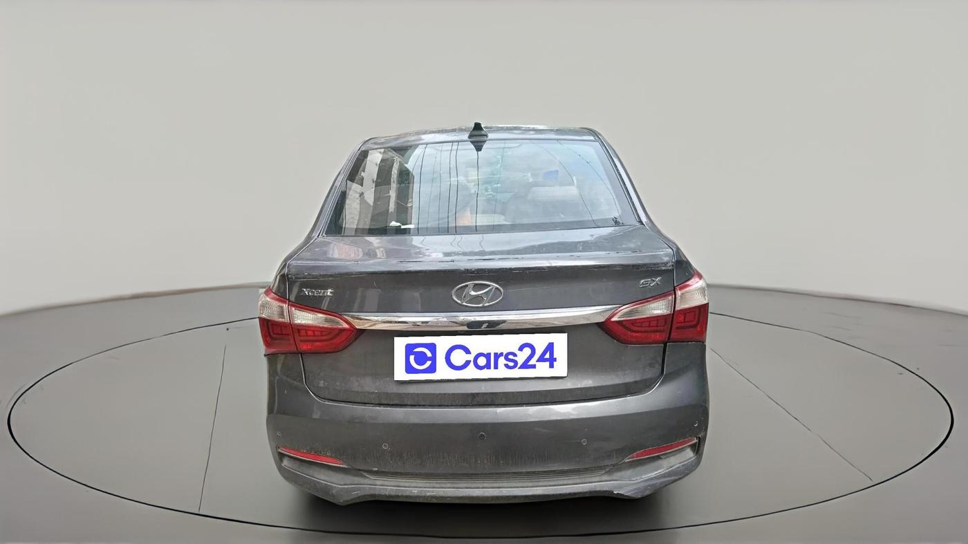 2018 Hyundai Xcent SX 1.2, CNG, Manual, 1,21,486 km, exterior