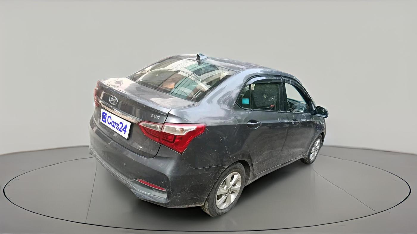 2018 Hyundai Xcent SX 1.2, CNG, Manual, 1,21,486 km, exterior