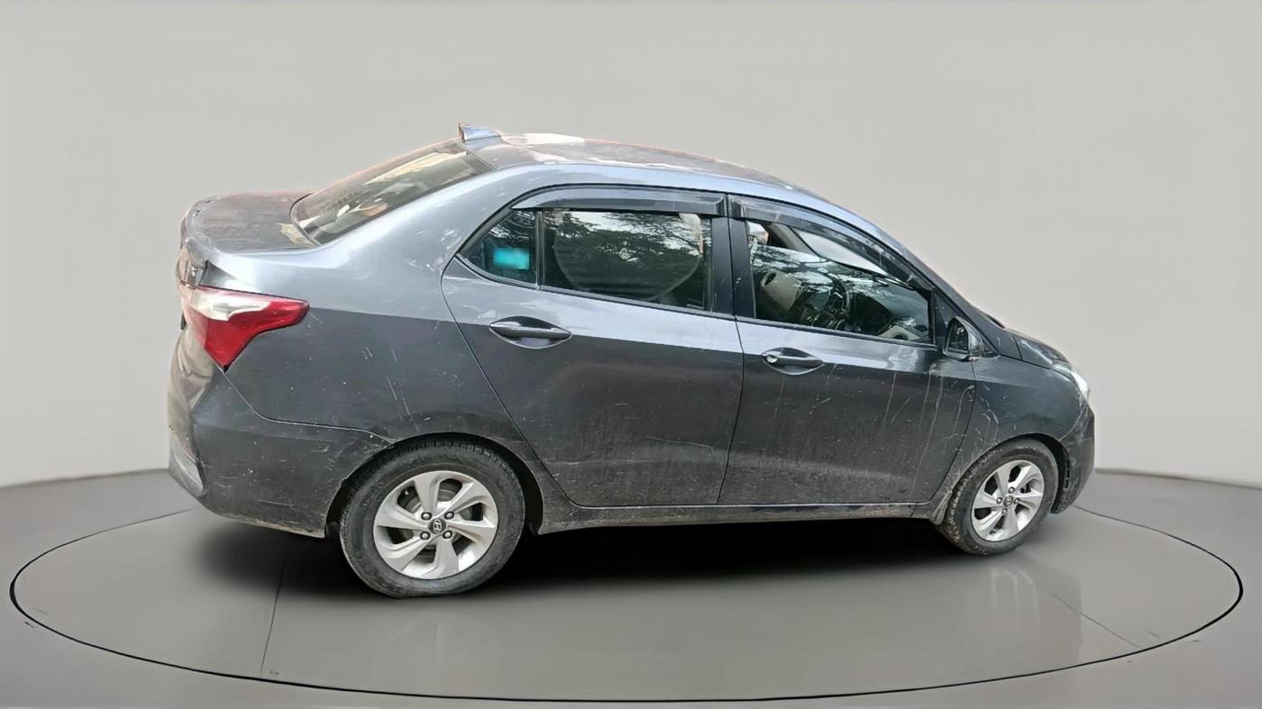 2018 Hyundai Xcent SX 1.2, CNG, Manual, 1,21,486 km, exterior