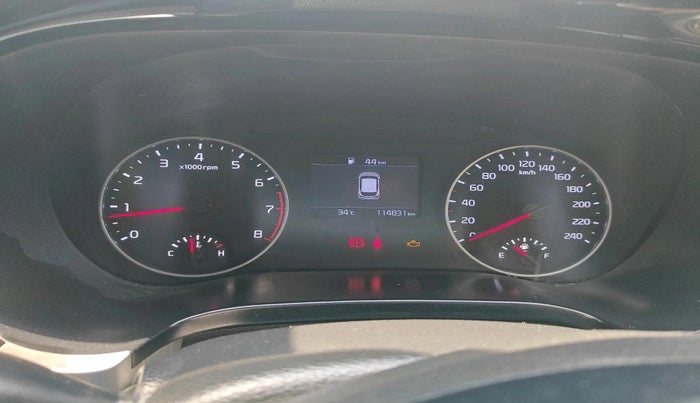 2022 KIA SELTOS HTK PLUS 1.5, Petrol, Manual, 1,14,831 km, interior