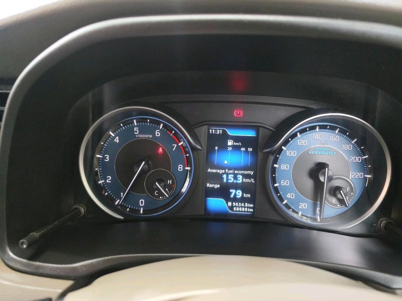 2019 Maruti Ertiga VXI SHVS, Petrol, Manual, 68,686 km, interior