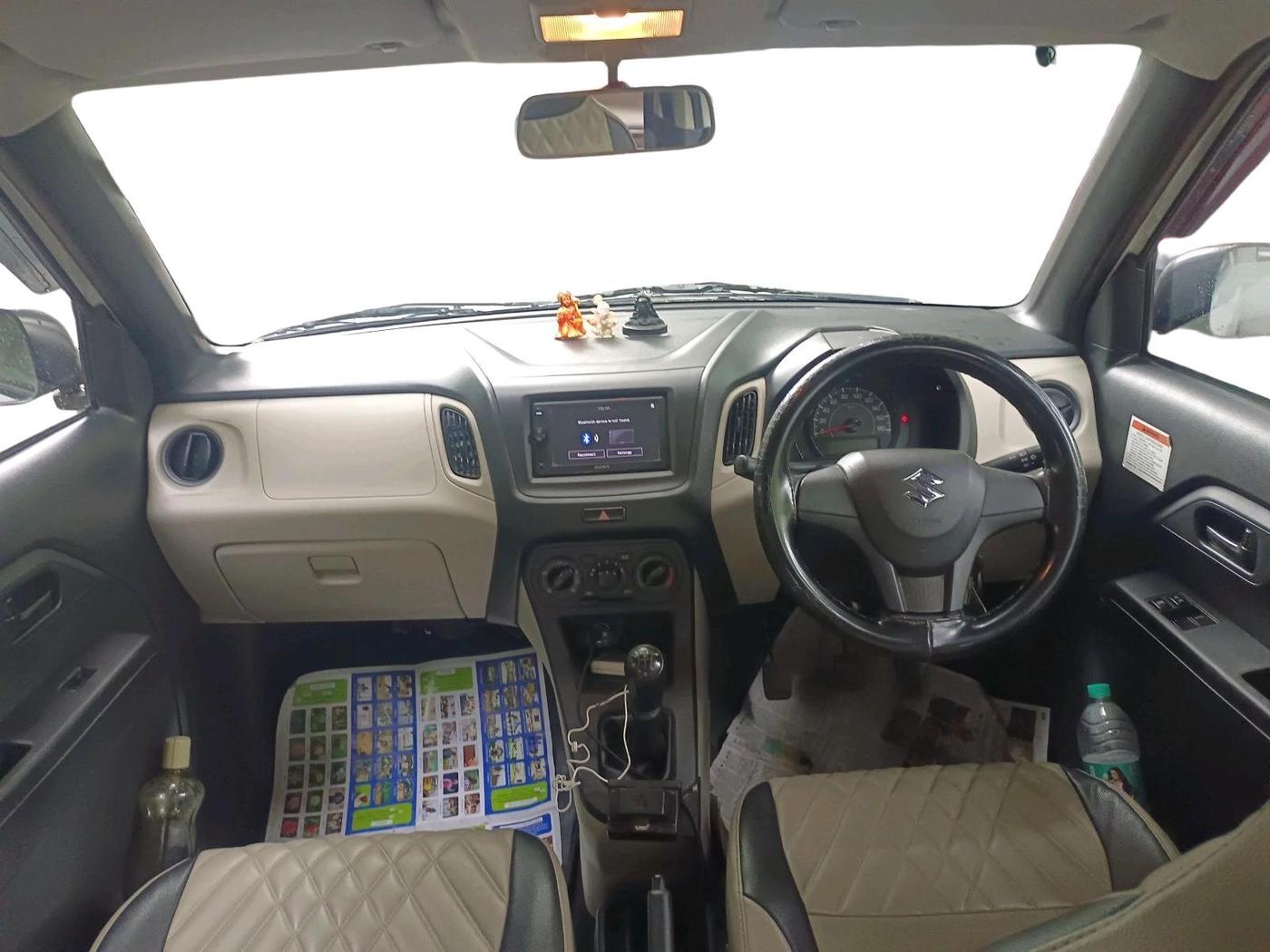 2019 Maruti New Wagon-R LXI CNG 1.0, CNG, Manual, 89,384 km, interior