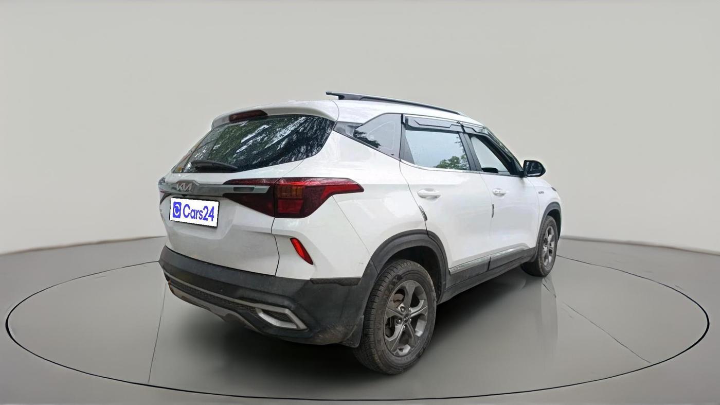 2022 KIA SELTOS HTK PLUS AT 1.5 DIESEL, Diesel, Automatic, 1,28,375 km, exterior