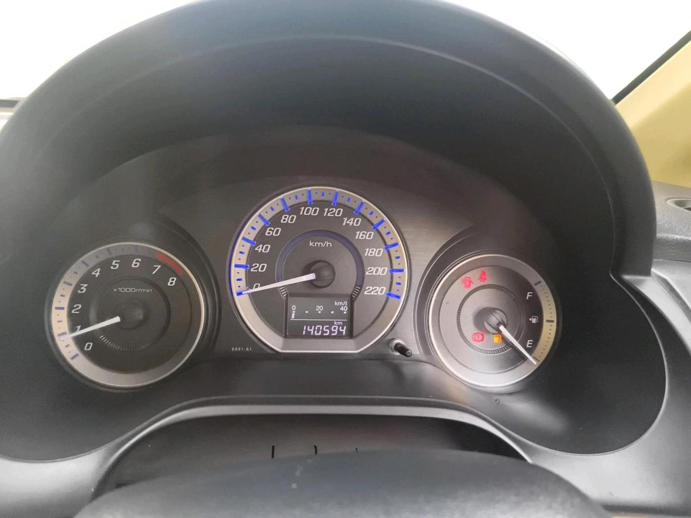 2012 Honda City 1.5L I-VTEC V MT, CNG, Manual, 1,40,594 km, interior