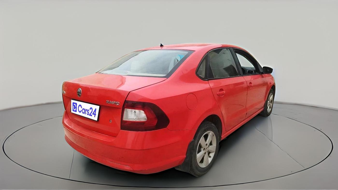 2016 Skoda Rapid AMBITION 1.5 TDI, Diesel, Manual, 1,68,262 km, exterior