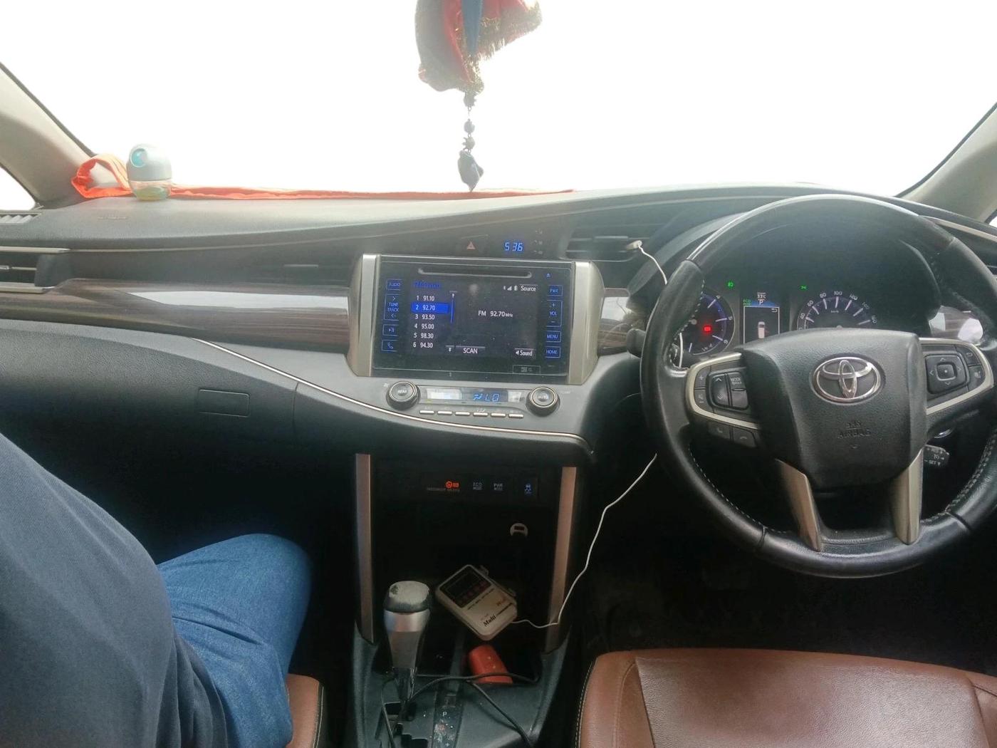 2018 Toyota Innova Crysta 2.8 ZX AT 7 STR, Diesel, Automatic, 1,13,924 km, interior