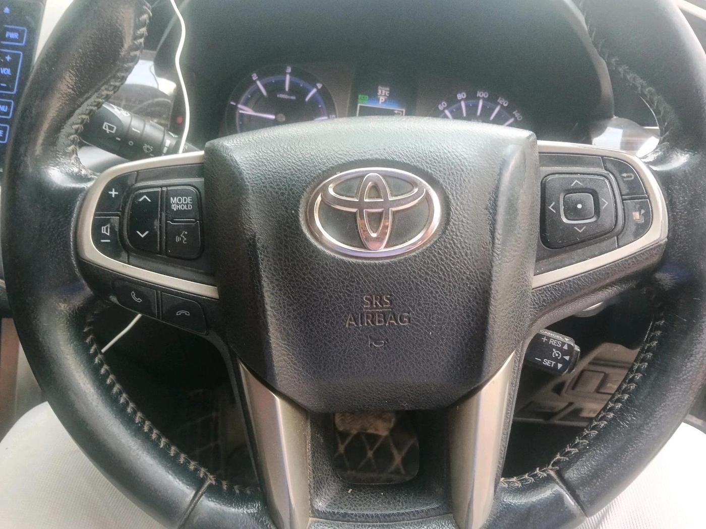 2018 Toyota Innova Crysta 2.8 ZX AT 7 STR, Diesel, Automatic, 1,13,924 km, interior