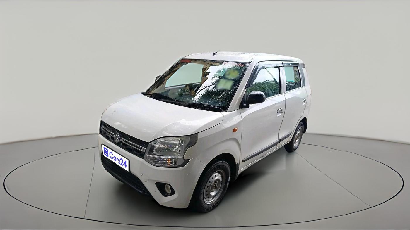 2019 Maruti New Wagon-R LXI 1.0, Petrol, Manual, 49,558 km, exterior