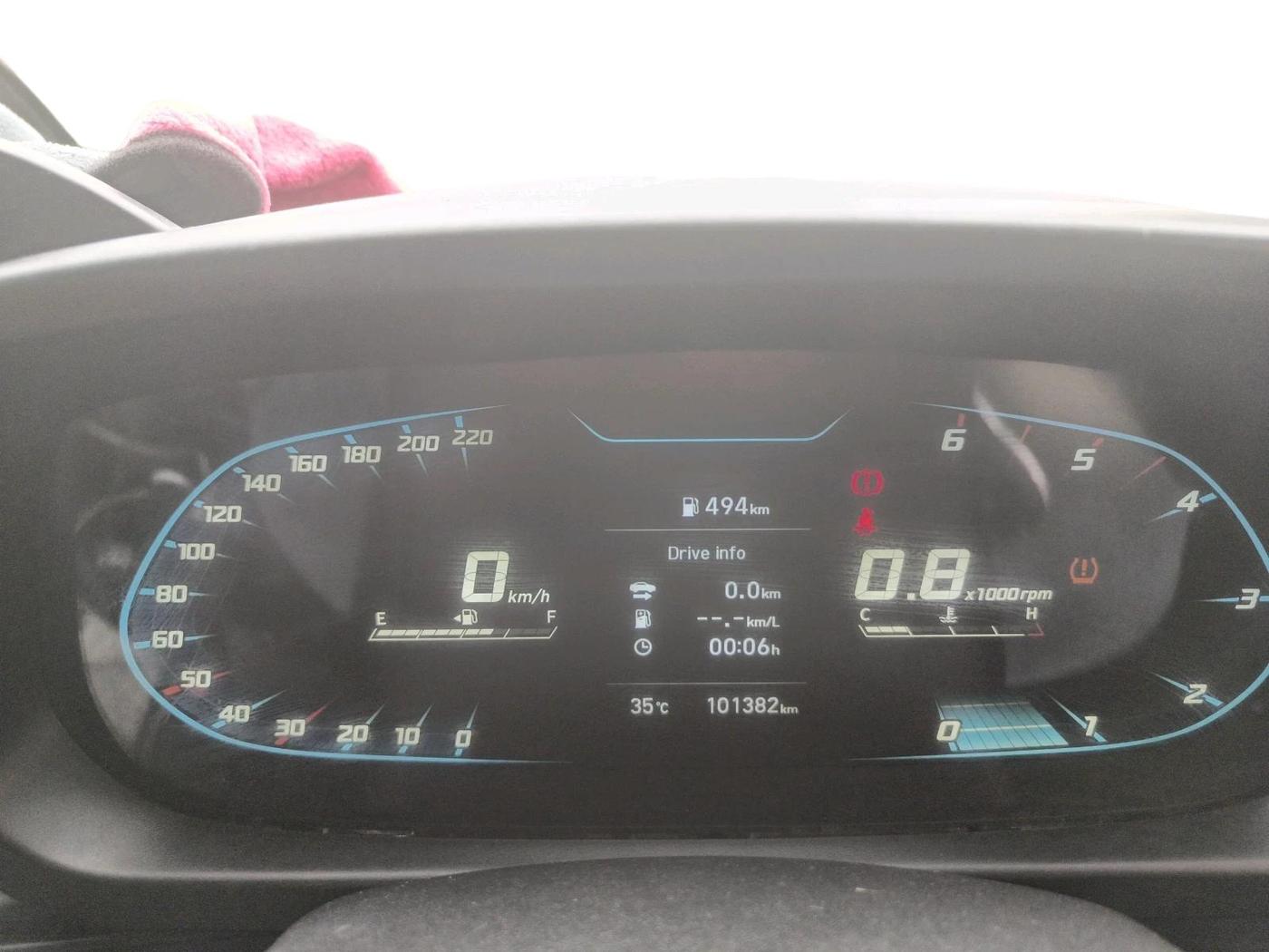 2023 Hyundai NEW I20 SPORTZ 1.5 MT, Diesel, Manual, 1,01,382 km, interior