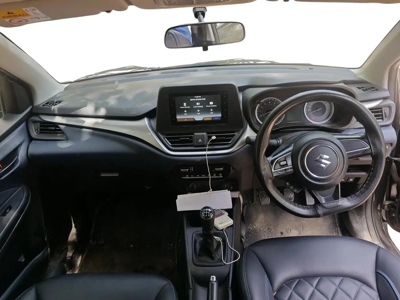 2025 Maruti Baleno DELTA CNG 1.2L, CNG, Manual, 15,213 km, interior