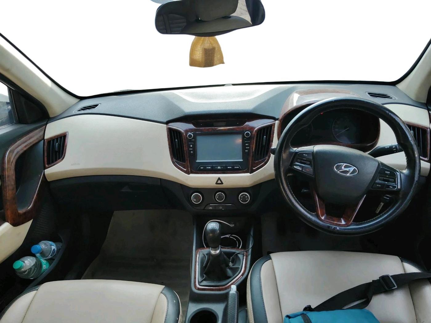 2016 Hyundai Creta E PLUS 1.6 PETROL, Petrol, Manual, 57,981 km, interior