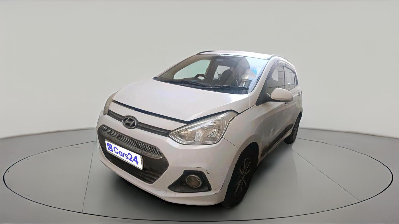 2014 Hyundai Grand i10 ASTA (O) 1.2 KAPPA VTVT, Petrol, Manual, 81,333 km, exterior