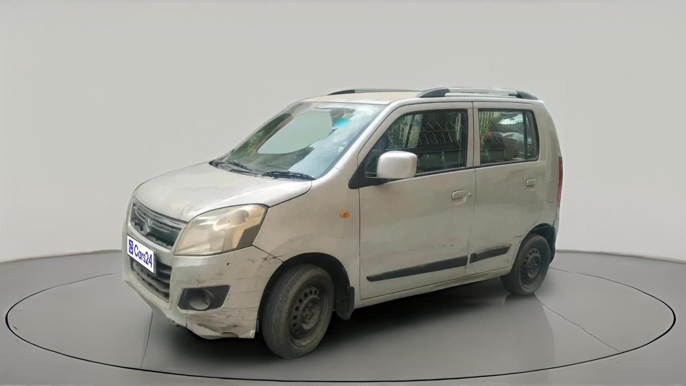 2015 Maruti Wagon R 1.0 VXI, Petrol, Manual, 63,205 km, exterior