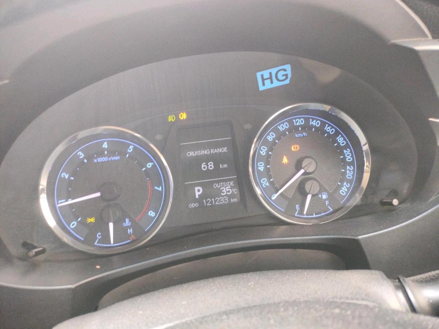 2015 Toyota Corolla Altis G CVT PETROL, Petrol, Automatic, 1,21,233 km, interior