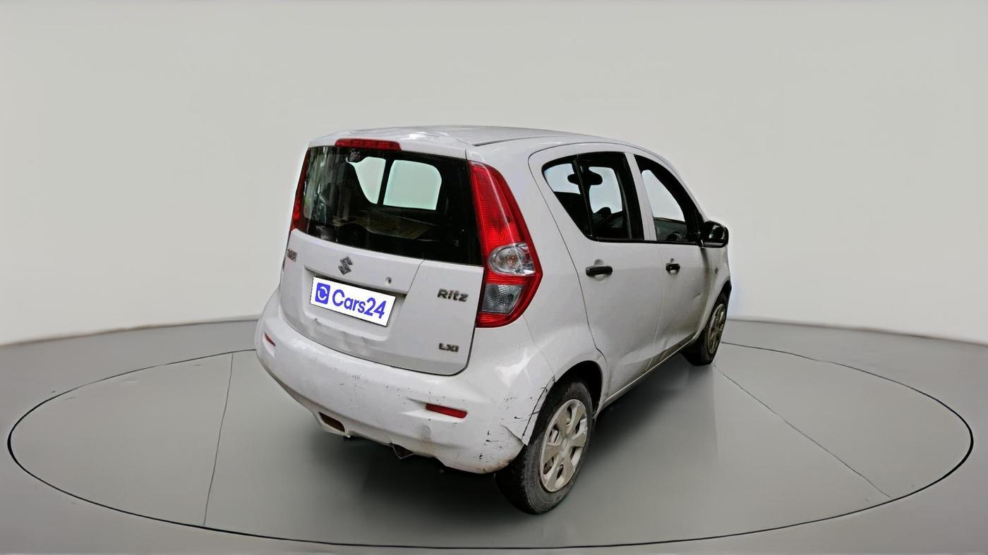 2012 Maruti Ritz LXI, Petrol, Manual, 32,256 km, exterior