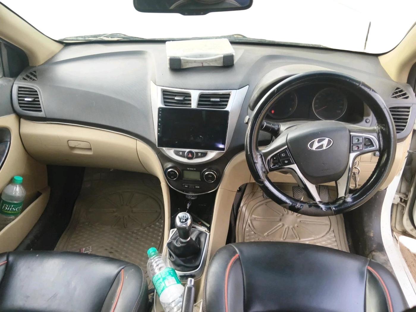 2013 Hyundai Verna FLUIDIC 1.6 VTVT EX, CNG, Manual, 1,07,450 km, interior