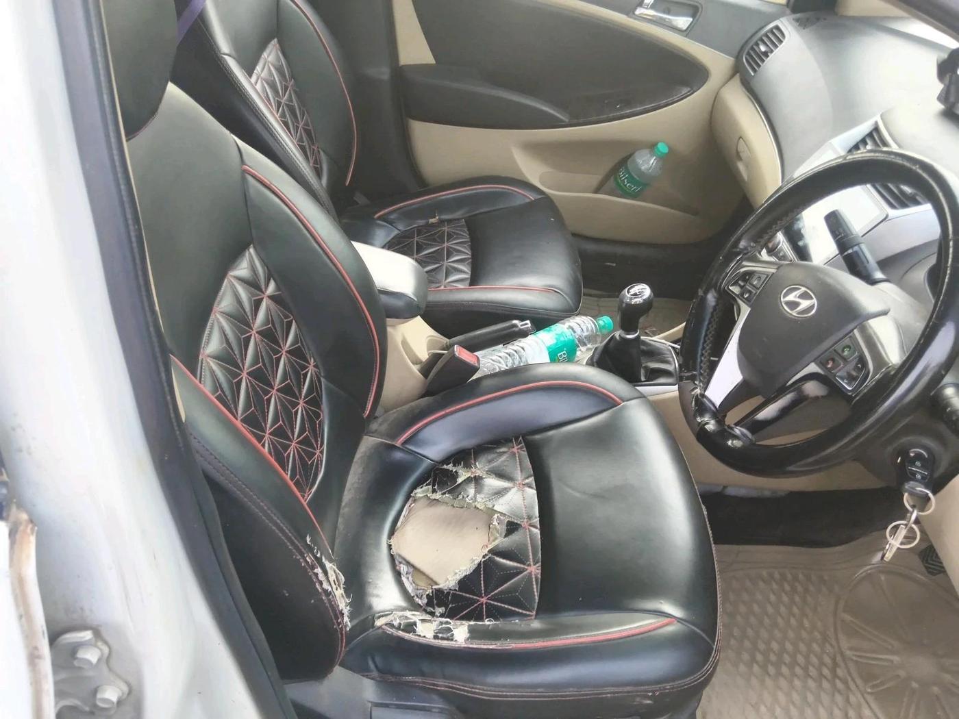 2013 Hyundai Verna FLUIDIC 1.6 VTVT EX, CNG, Manual, 1,07,450 km, interior