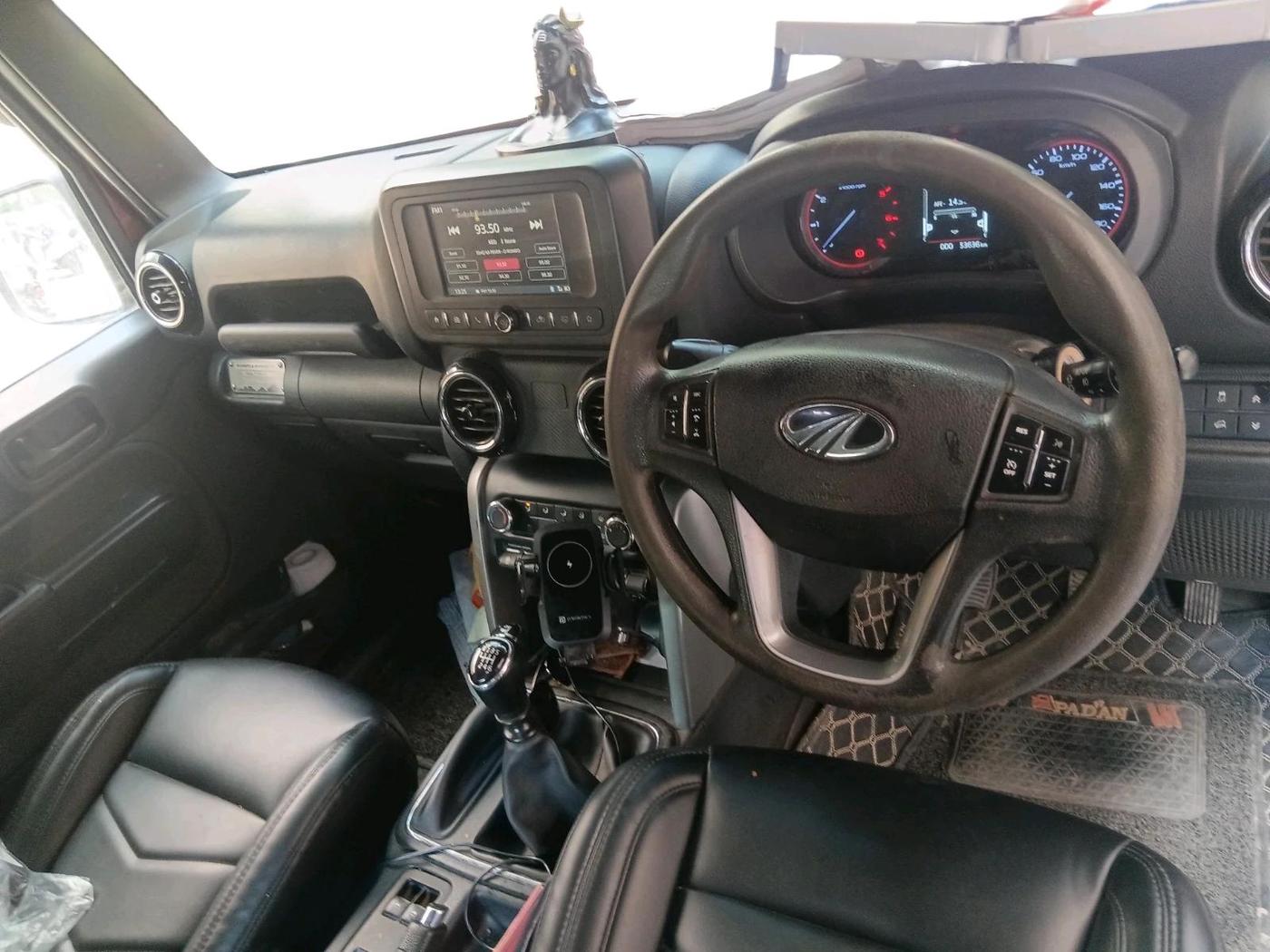 2021 Mahindra Thar LX HARD TOP 4WD MT, Diesel, Manual, 53,636 km, interior