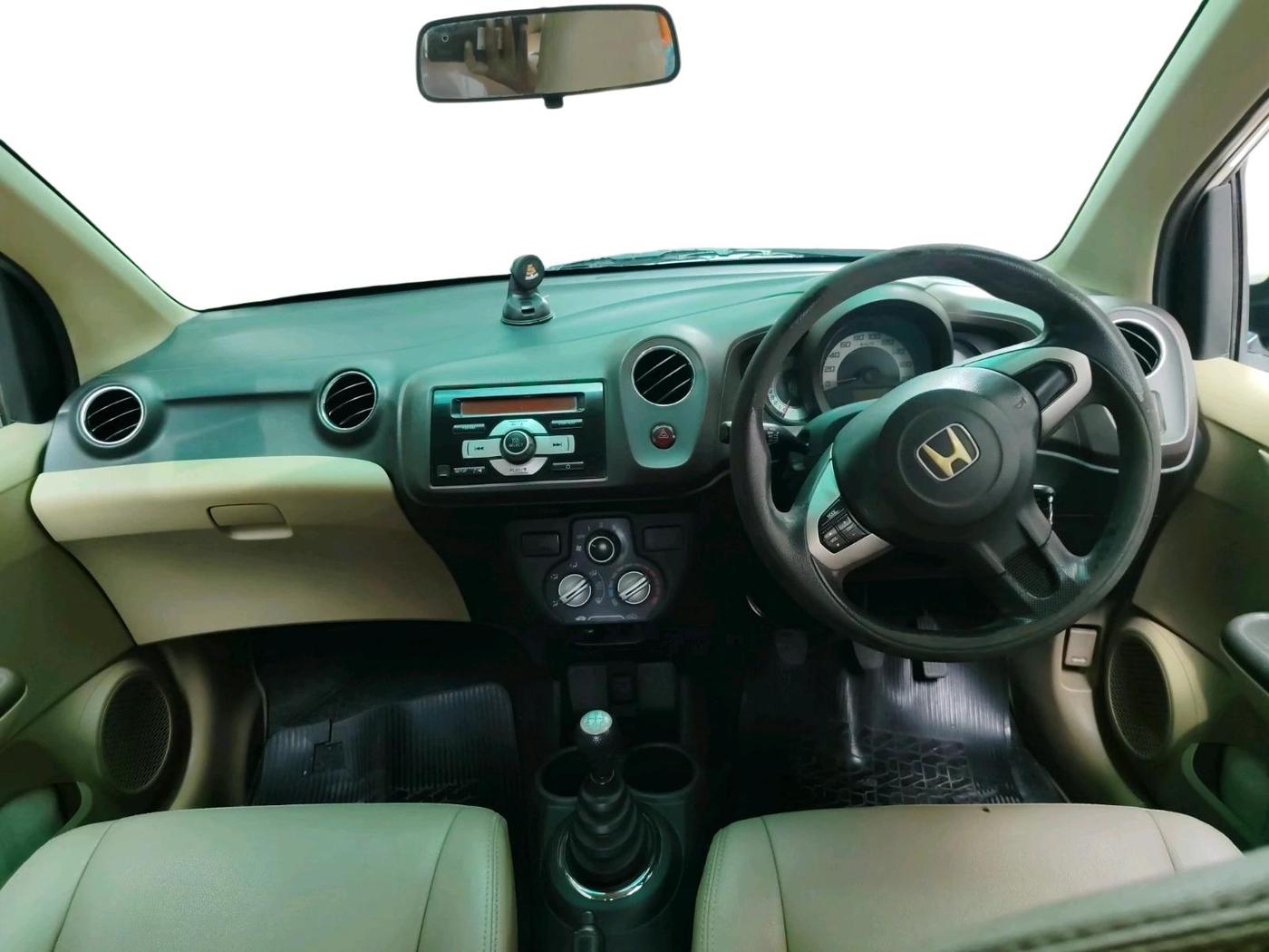 2012 Honda Brio S MT, Petrol, Manual, 68,378 km, interior