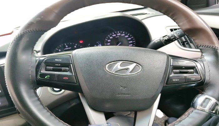 2016 Hyundai Creta SX PLUS AT 1.6 DIESEL, Diesel, Automatic, 1,91,866 km, interior