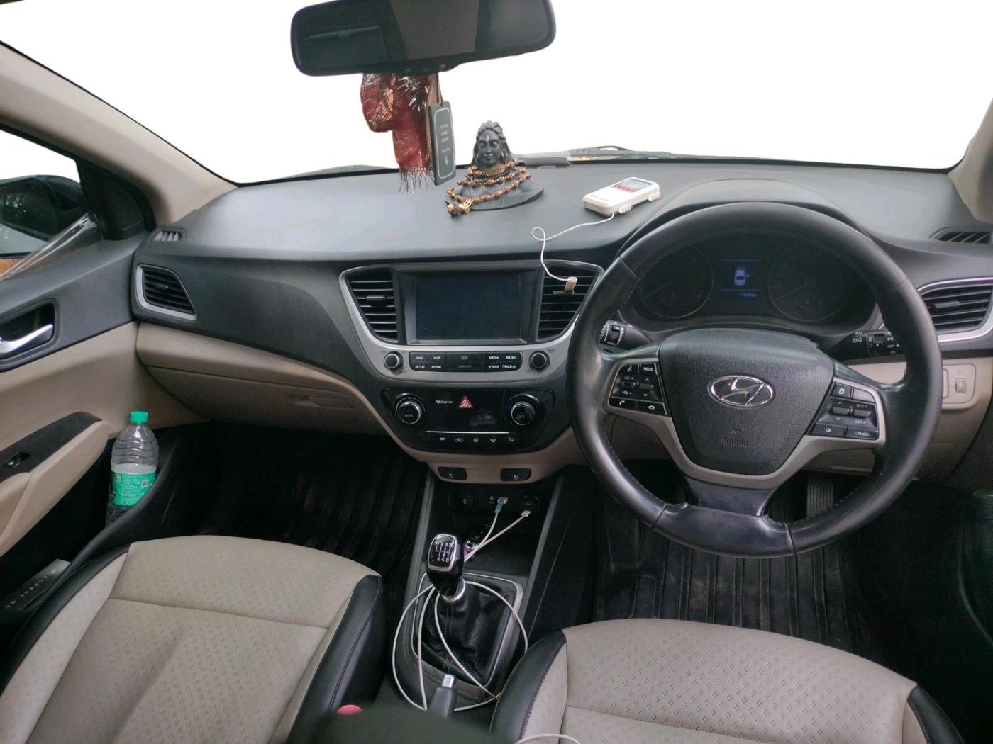 2017 Hyundai Verna 1.6 SX (O) CRDI MT, Diesel, Manual, 78,662 km, interior