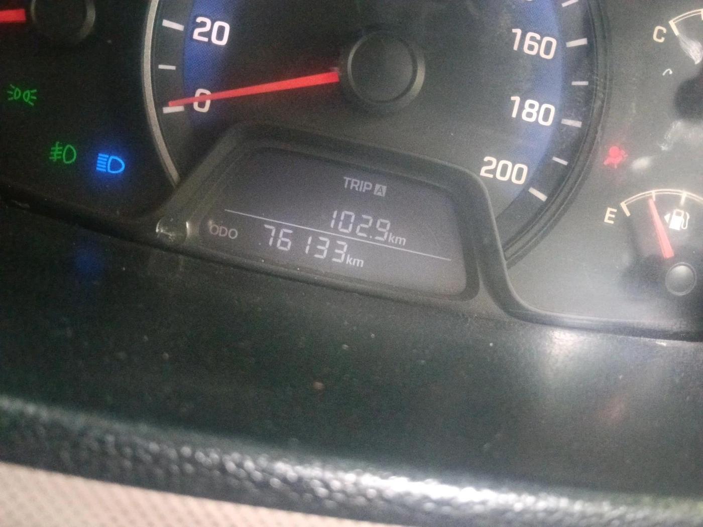 2014 Hyundai Xcent SX 1.2, CNG, Manual, 76,133 km, interior