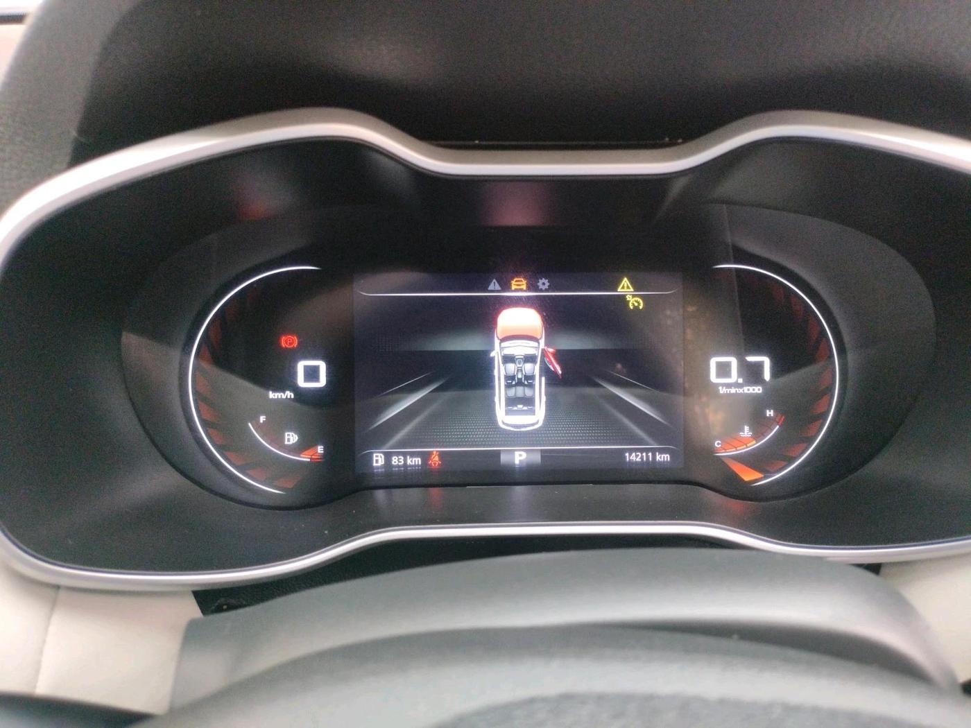 2022 MG ASTOR SHARP 1.5 CVT, Petrol, Automatic, 14,211 km, interior